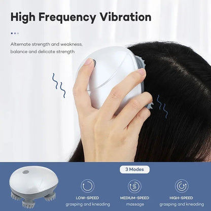 Rechargeable Electric Scalp & Body Massager